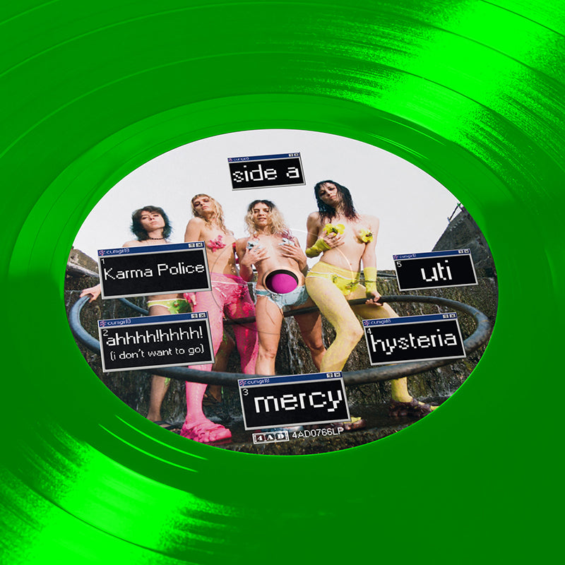 8th Cumming LP on green vinyl!